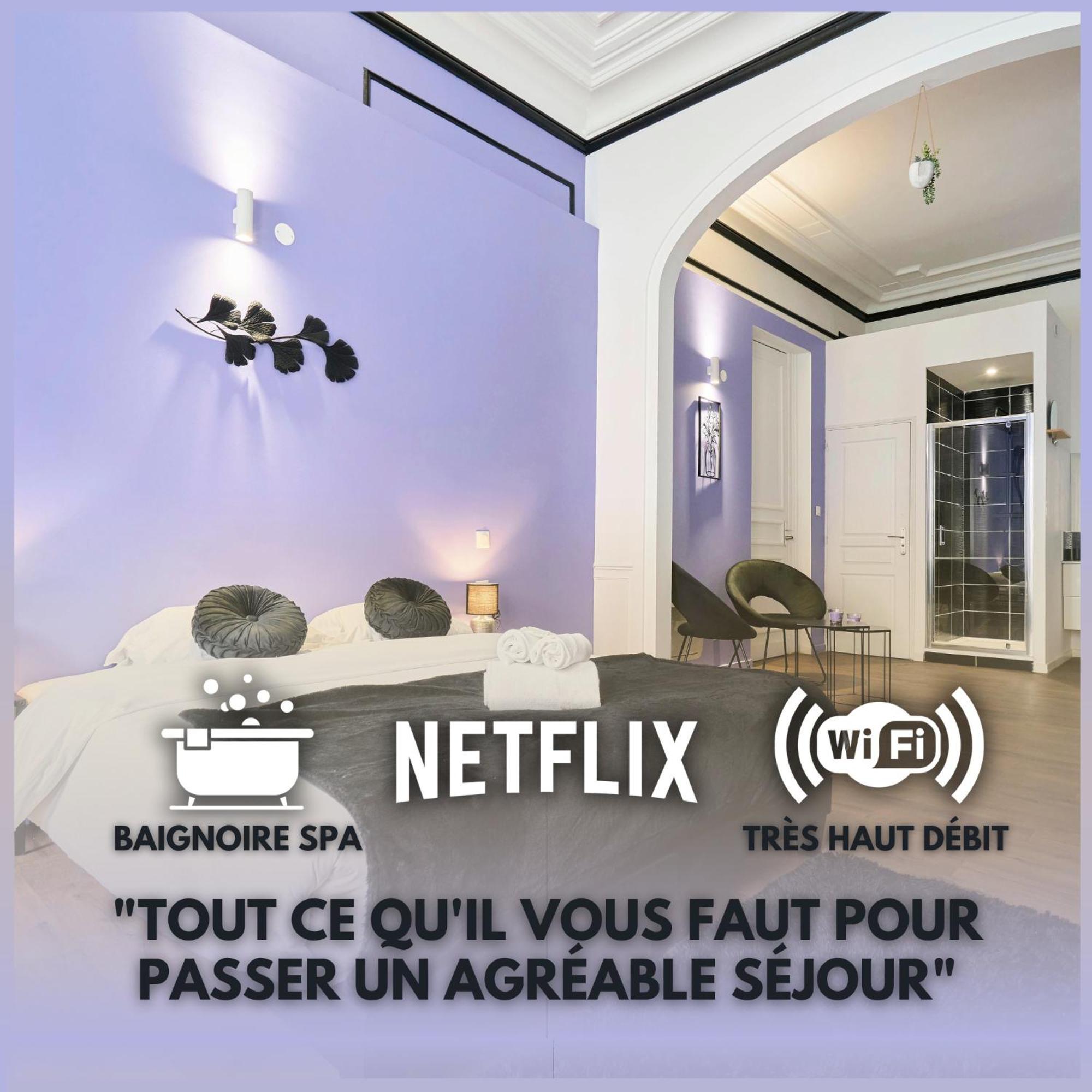 Ng Prestige - Lille L Roubaix Trichon - Balneo - Netflix - Wifi Διαμέρισμα Εξωτερικό φωτογραφία